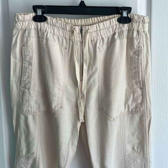 Free People Oversized Linen Pants - XS - Picture 4 of 10